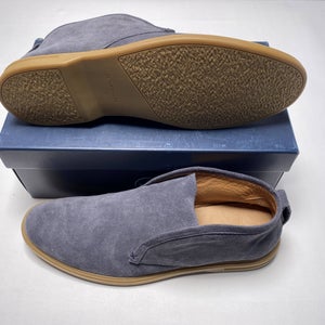 Peter Millar Crafted Slip On Chukka Shoes Avio Gray Men's SZ 12 (ME0XF07)