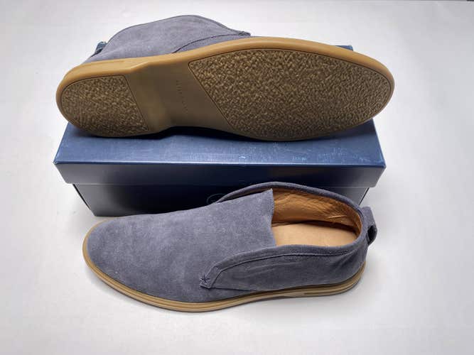 Peter Millar Crafted Slip On Chukka Shoes Avio Gray Men's SZ 12 (ME0XF07)