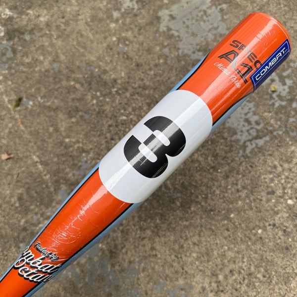 NEW Combat Spec A1 Racer 32/29 (-3) BBCOR Baseball Bat - Performance Gulf Livery