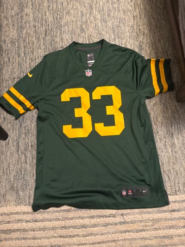 Green Bay Packers Aaron Jones Throwback Jersey