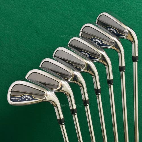 Callaway Paradym X Forged 455 5-AW Iron Set TT Elevate MPH 85 Steel Regular