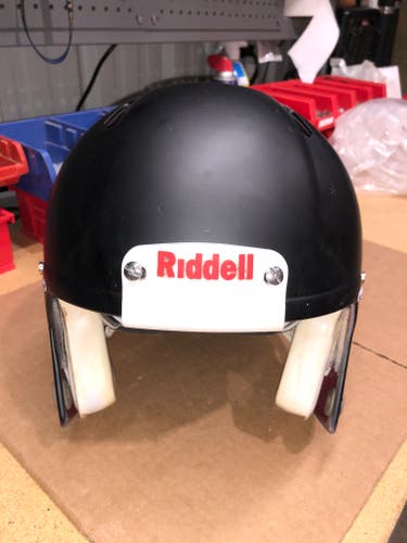 USED RIDDELL SPEED ADULT HELMET - LARGE - FLAT BLACK - REJECT