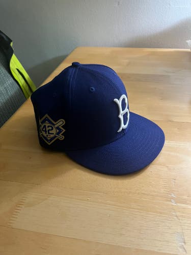 limited edition Brooklyn Dodgers Adult Unisex 7 1/4 New Era Hat (New)