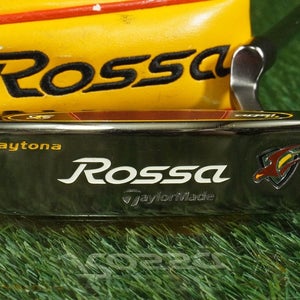 TAYLORMADE ROSSA DAYTONA AGSI+ PUTTER BLADE 34" RH HEADCOVER ~ MINTY!!