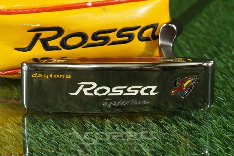 TAYLORMADE ROSSA DAYTONA AGSI+ PUTTER BLADE 34" RH HEADCOVER ~ MINTY!!