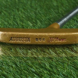 WILSON AUGUSTA 355 PUTTER BLADE 36" FLUTED SHAFT CENTER SHAFTED RH/LH ~ VINTAGE!