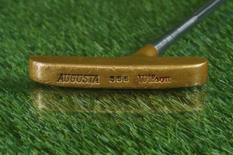 WILSON AUGUSTA 355 PUTTER BLADE 36" FLUTED SHAFT CENTER SHAFTED RH/LH ~ VINTAGE!