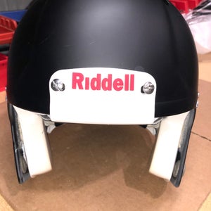 USED RIDDELL SPEED ADULT HELMET - LARGE - FLAT BLACK - REJECT