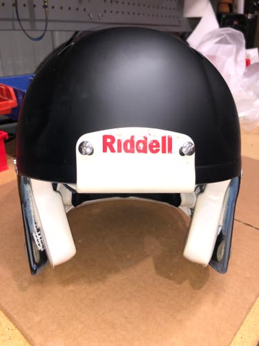 USED RIDDELL SPEED ADULT HELMET - LARGE - FLAT BLACK - REJECT