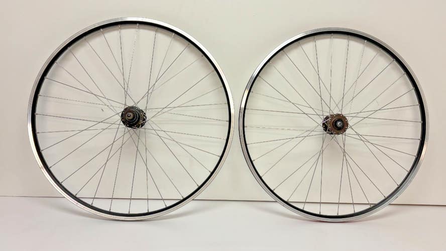 Redline 32-Spoke Black Aluminum Disc Brake QR/Bolt-On 29er Wheelset CLEAN