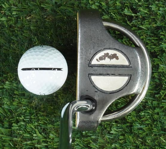 SNAKE EYES STRIKE-LINE I PUTTER MID-MALLET 34.5" STEEL SHAFT RH ~ LOOK!!