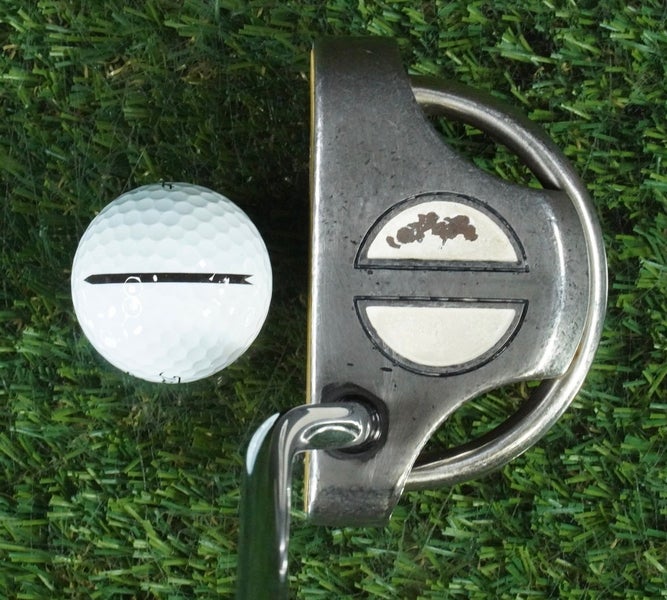 SNAKE EYES STRIKE-LINE I PUTTER MID-MALLET 34.5" STEEL SHAFT RH ~ LOOK!!