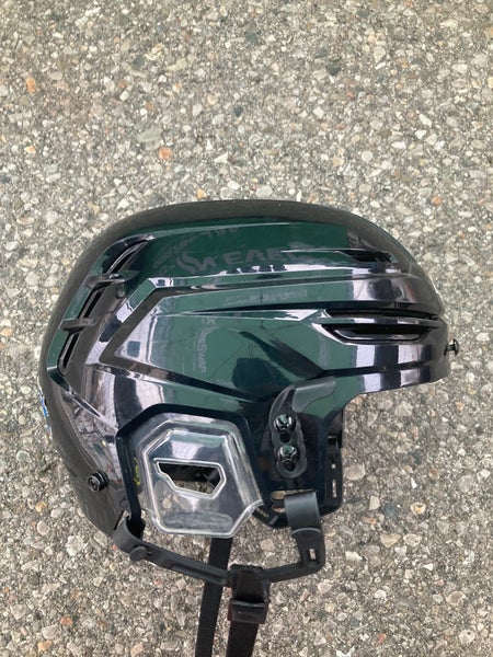 Black Medium Warrior Alpha One Pro Helmet (Used)