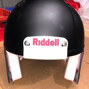 USED RIDDELL SPEED ADULT HELMET - LARGE - FLAT BLACK - REJECT