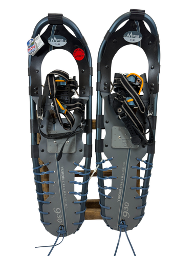 30" Yukon Charlies Mountain Profile Snowshoes W/ Trekking Poles and Carrying Bag