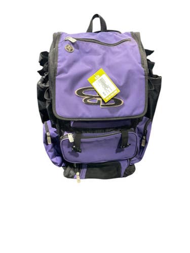 Used Bombah PURPLE WHEELED BB/SB Player Wheeled Bag Purple 11834-S000042320