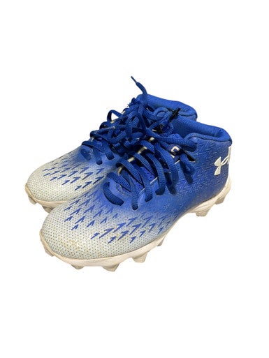 Used Under Armour ROYAL BLUE CLEATS BB/SB Cleats Royal Blue Youth 11.0 11834-S000042296