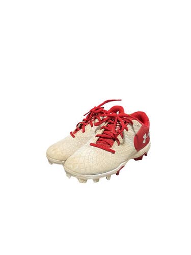 Used Under Armour UA RED CLEAT BB/SB Cleats Black Junior 04 11834-S000042292