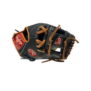 Used Rawlings R9 BLK GLOVE BB/SB Glove RH Throw Black 11 1/2" 11834-S000042276