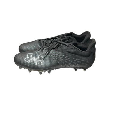 Used Under Armour Adult FB Cleats Black Senior 13 11834-S000042232
