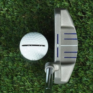 WILSON ALIGNMENT 3000 PUTTER BLADE 35" STEEL SHAFT GOLF PRIDE GRIP RH ~ LOOK!!