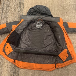 Orange Boys Medium Boulder Gear Jacket (Used)