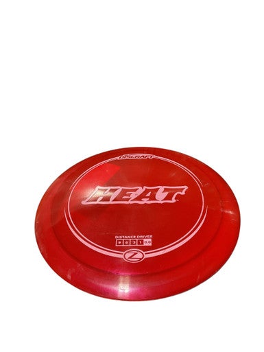 Used Discraft HEAT Disc Golf Driver Red 11834-S000042122