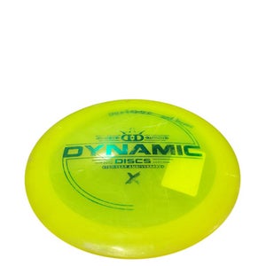 Used Dynamic Discs TEN YEAR Disc Golf Driver Yellow 11834-S000042131