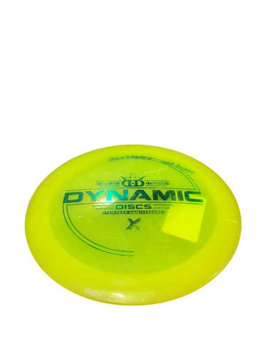 Used Dynamic Discs TEN YEAR Disc Golf Driver Yellow 11834-S000042131