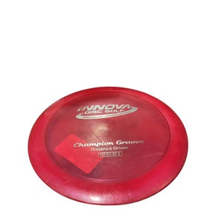 Used Innova CHAMPION GROOVE Disc Golf Driver Red 11834-S000042154