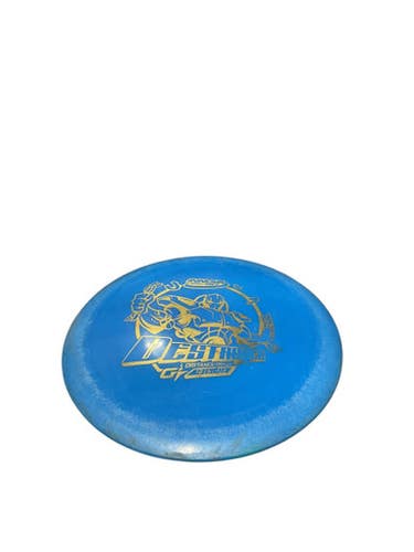 Used Innova DISTANCE DESTROYER Disc Golf Driver Royal Blue 11834-S000042155