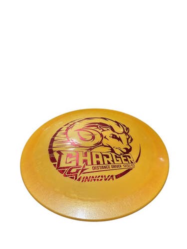 Used Innova CHARGER DISTANCE DRIVER Disc Golf Driver Yellow 11834-S000042157