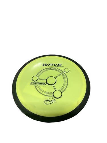 Used MVP WAVE FISSION Disc Golf Driver Yellow 11834-S000042169