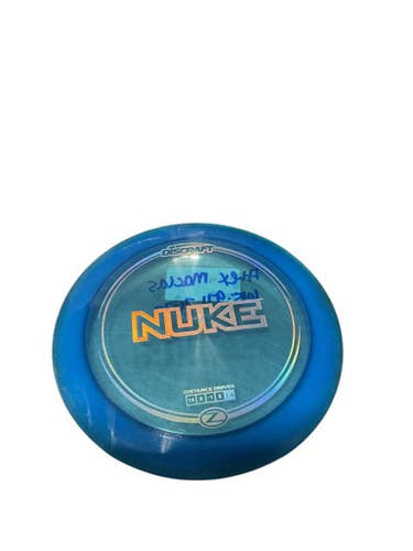 Used Discraft NUKE Disc Golf Driver Royal Blue 11834-S000042176
