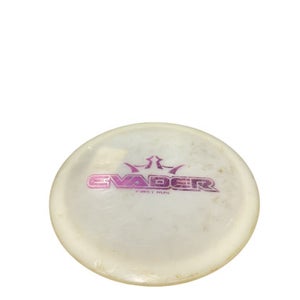 Used Dynamic Discs EVADER FIRST RUN Disc Golf Driver White 11834-S000042180