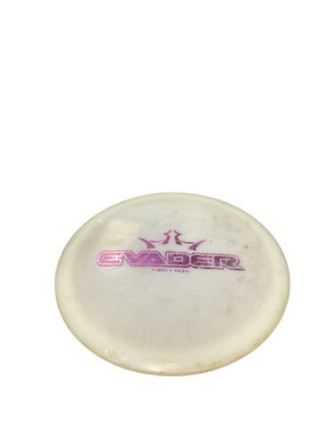 Used Dynamic Discs EVADER FIRST RUN Disc Golf Driver White 11834-S000042180