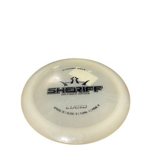 Used Dynamic Discs SHERIFF LUCID Disc Golf Driver None 11834-S000042192