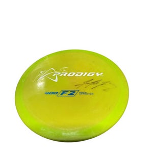 Used Prodigy Disc 400 F2 Disc Golf Driver Yellow 11834-S000042197