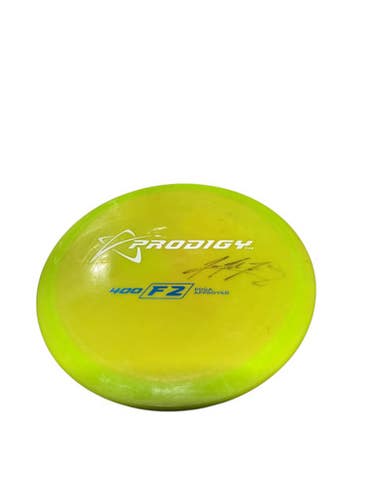 Used Prodigy Disc 400 F2 Disc Golf Driver Yellow 11834-S000042197