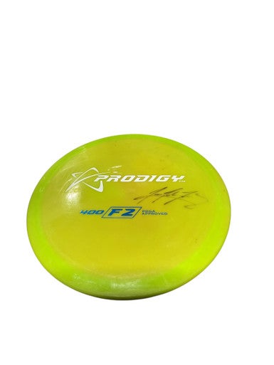 Used Prodigy Disc 400 F2 Disc Golf Driver Yellow 11834-S000042197