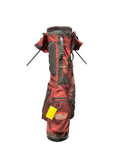Used Belding DRPEPPER BAG Mens Stand Bag Maroon 11834-S000042210
