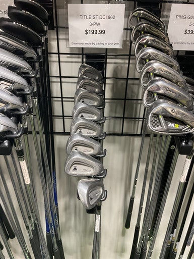Used Titleist DCI 962 IRON SET Mens Iron Set RH 3I-PW 11834-S000041979