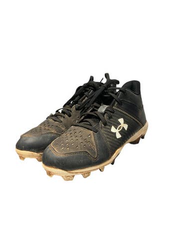 Used Under Armour LEADOFF BB/SB Cleats Black Junior 05.5 11834-S000042071