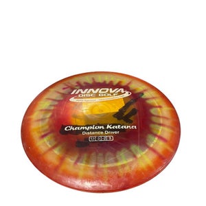 Used Innova CHAMPION KATANA Disc Golf Driver Red 11834-S000042116