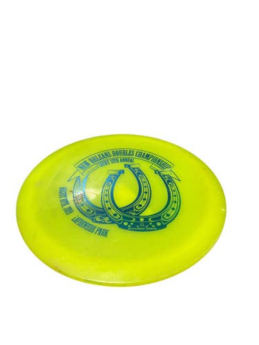 Used NEW ORLEANS CHAMPIONSHIP Disc Golf Driver Yellow 11834-S000042112