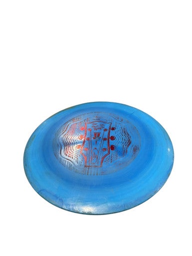 Used NASHVILLE MUSIC CITY Disc Golf Driver Royal Blue 11834-S000042117