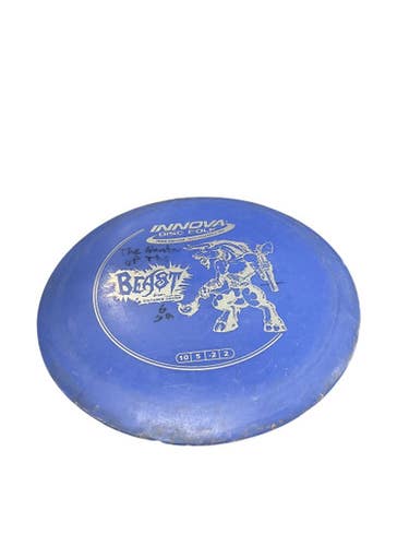 Used Innova BEAST Disc Golf Driver Royal Blue 11834-S000042111