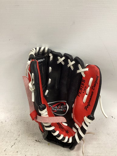 Used Rawlings PLAYER SERIES BB/SB Glove RH Throw Red 9" 11851-S000039384