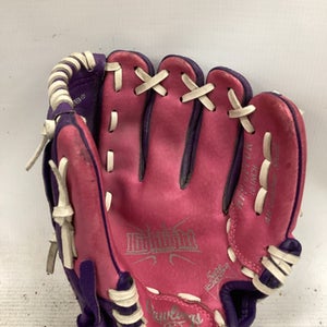 Used Rawlings HIGHLIGHT GLOVE BB/SB Glove RH Throw Pink 10" 11851-S000039385