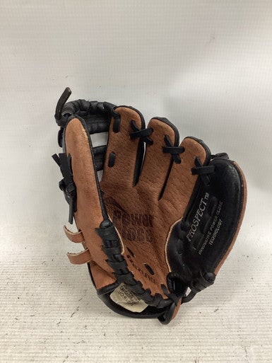 Used Mizuno POWER CLOSE BB/SB Glove RH Throw Brown 9" 11851-S000039383